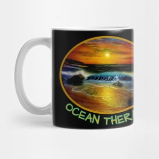 Surfing t-shirt design Mug